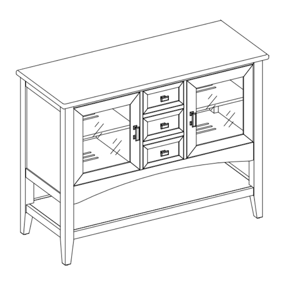 Bayside Furnishings CSC4836AC-2 Manual De Instrucciones