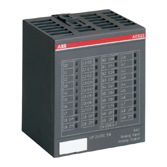 ABB AC522 Instrucciones De Montaje