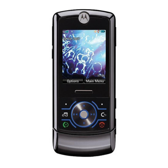 Motorola MOTOROKR Z6 Guia Del Usuario