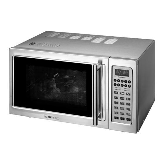 Clatronic MWG 746 H Instrucciones De Servicio/Garantía