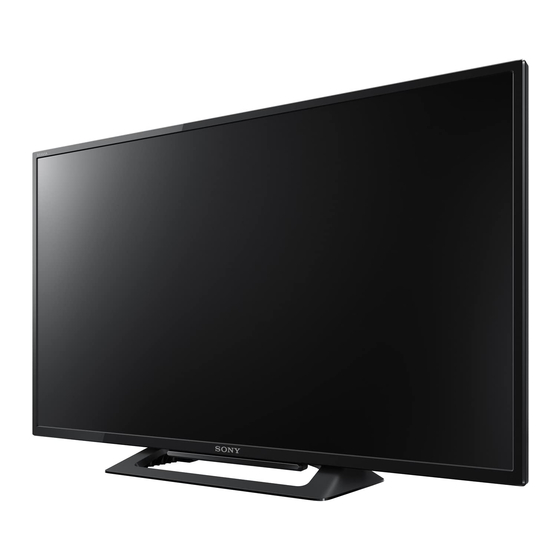 Sony BRAVIA KDL-32R300C Manual De Instrucciones