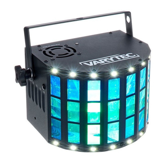 Varytec LED Derby ST Manuales