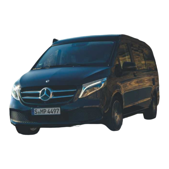 Mercedes-Benz Marco Polo 2022 Instrucciones Adicionales