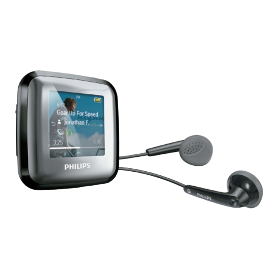 Philips GoGear SA2SPK02 Guia De Inicio Rapido