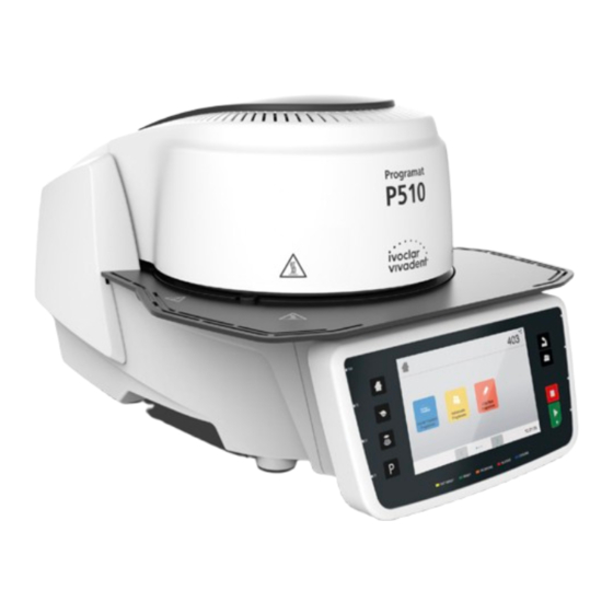Ivoclar Vivadent Programat P510 G2 Instrucciones Breves