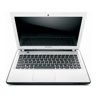 Lenovo IdeaPad Z580 Guia Del Usuario