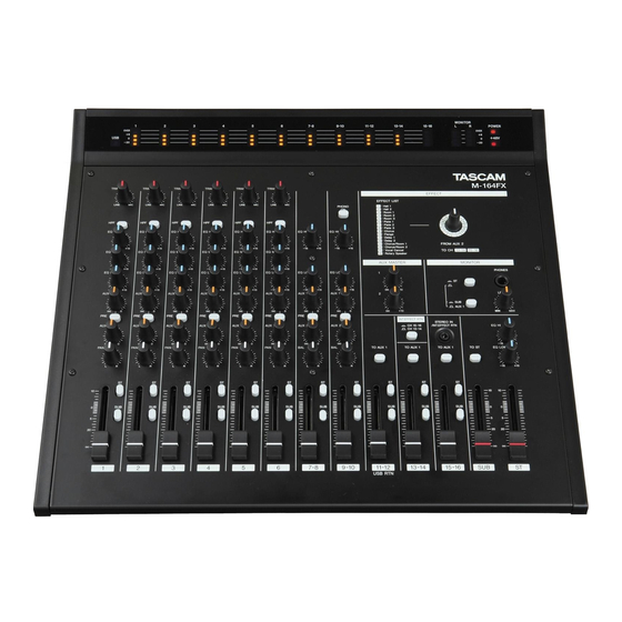 Tascam M-164 Manual De Instrucciones