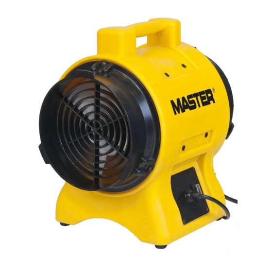 Master BL 4800 Manual De Instrucciones