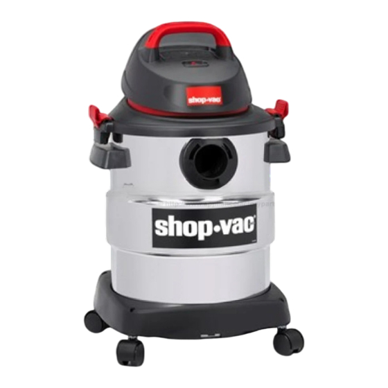 Shop-Vac SS11 Serie Manual Del Usuario