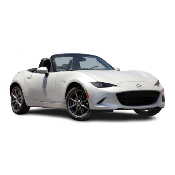 Mazda MX-5 2016 Manual De Instrucciones