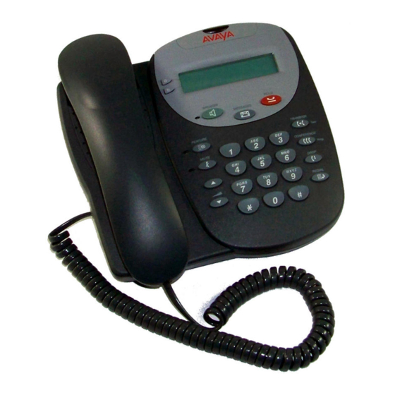 Avaya 2402 Guía Rápida