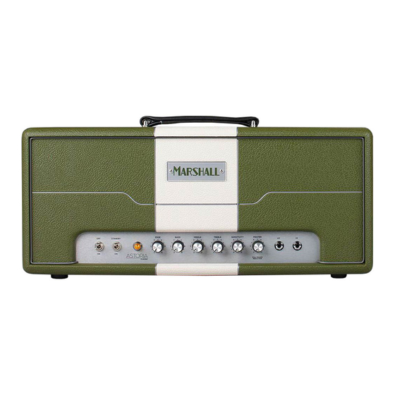 Marshall ASTORIA CLASSIC Manual Del Usuario