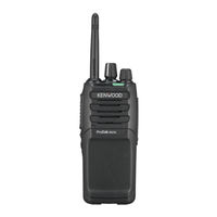 Kenwood ProTalk Digital TK-3701DE Manual De Instrucciones