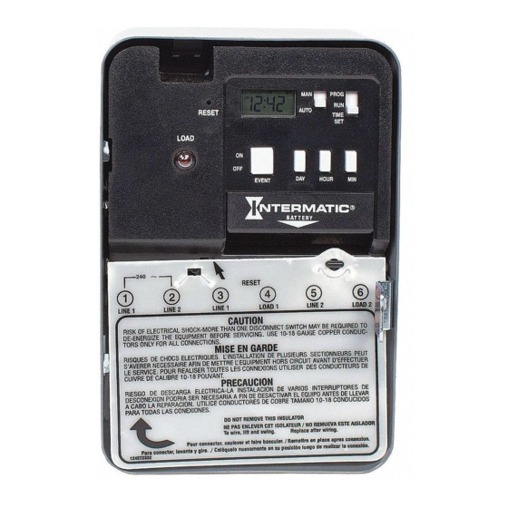 Intermatic EH10 Manual Del Usuario