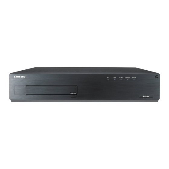 Samsung SRN-1000 Manual De Consulta Rápida