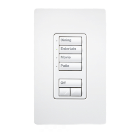 Lutron seeTouch Sivoia QED Manual De Instrucciones