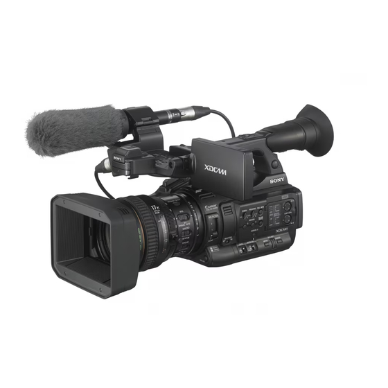 Sony PXW-X200 Guia De Inicio Rapido