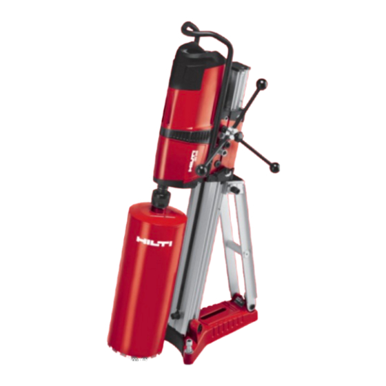 Hilti DD 350 Manual De Instrucciones