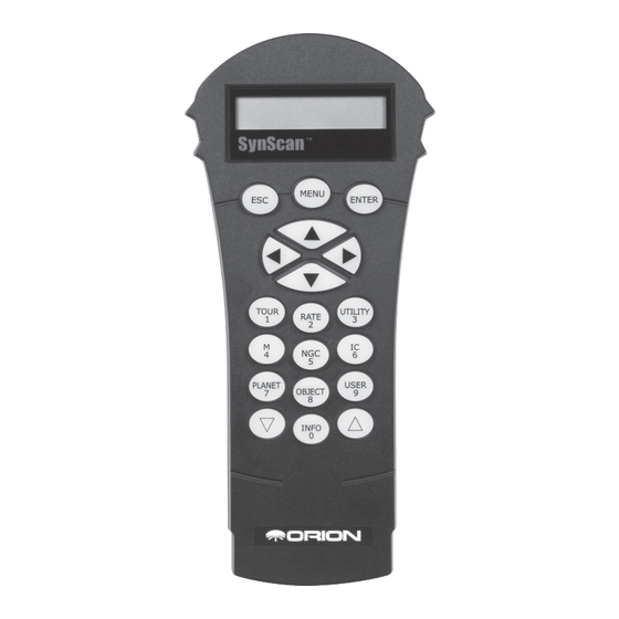 Orion SynScan V4 GoTo Manual De Instrucciones