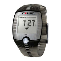Polar FT1 Guía De Comienzo Rápido