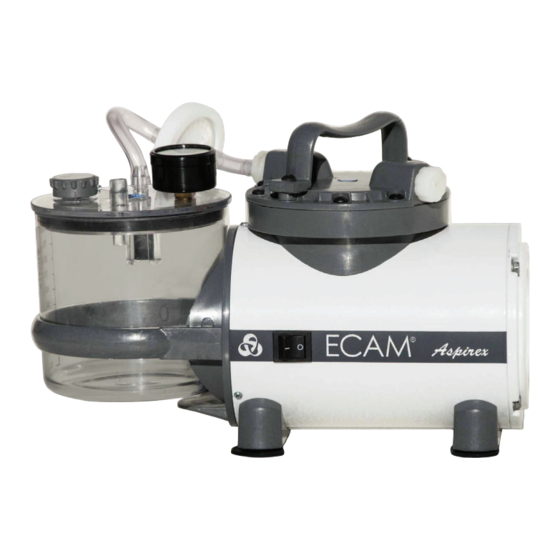 ECAM Aspirex MDE-1128-20 Manual De Instrucciones