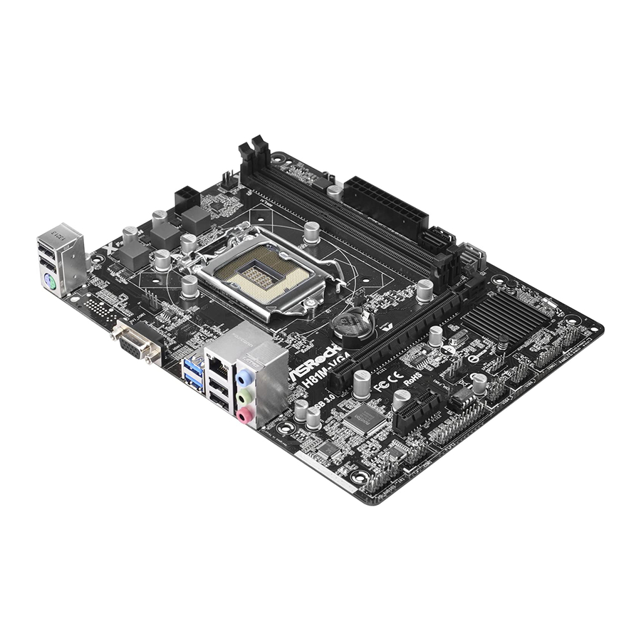 ASROCK H81M-HG4 Manual Del Usuario