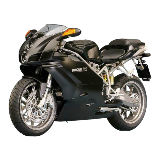 Ducati SUPERBIKE 749S Manual De Uso