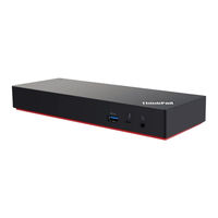 Lenovo ThinkPad Thunderbolt 3 Dock Gen 2 Guia Del Usuario