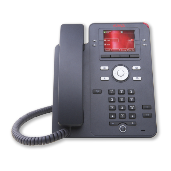 Avaya J139 Manual Del Usuario