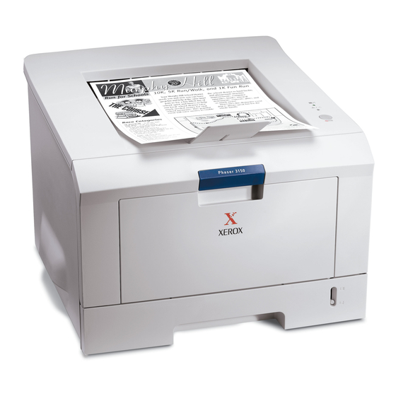 Xerox Phaser 3150 Guia Del Usuario