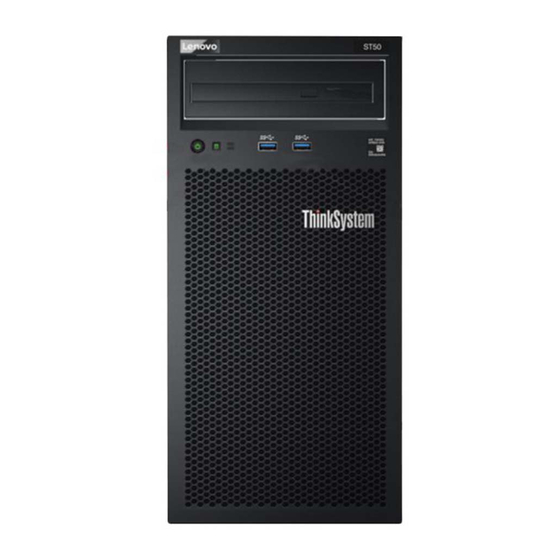 Lenovo ThinkSystem ST50 7Y48 Manual De Mantenimiento