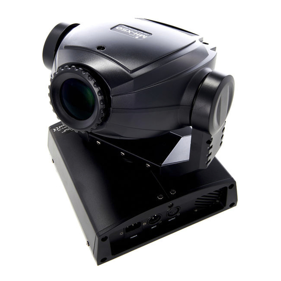 thomann Stairville MH-X50+ LED Spot Manual De Instrucciones