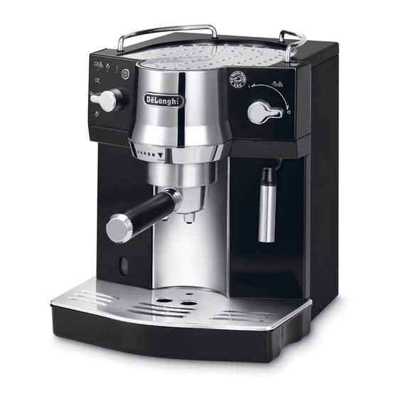 DeLonghi EC820 Manual Del Usuario