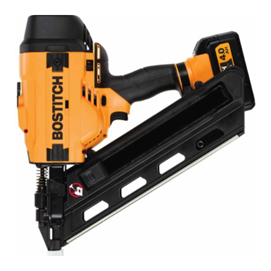 Bostitch BF33 Instrucciones De Funcionamiento Y Seguridad