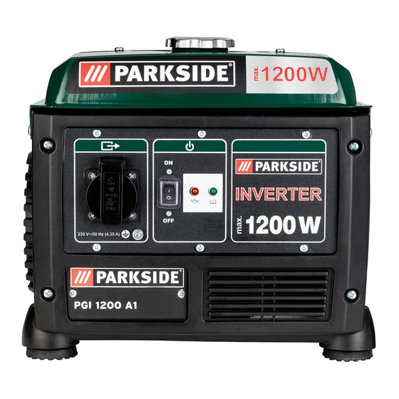 Parkside PGI 1200 A1 Manuales