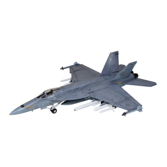 Italeri F/A-18 Hornet 1429 Guia De Inicio Rapido