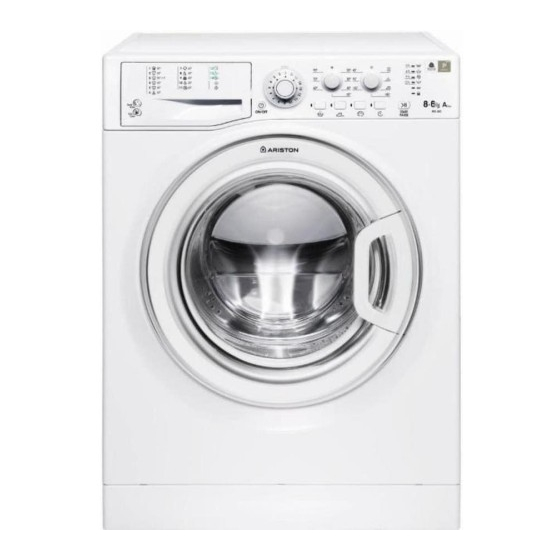 Ariston WDL 862 Instrucciones De Uso