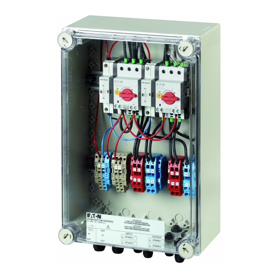 Eaton SOL30X2 Serie Instrucciones De Montaje