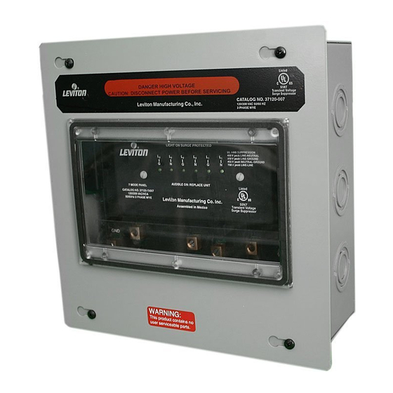 Leviton 37120-7 Instrucciones De Instalación