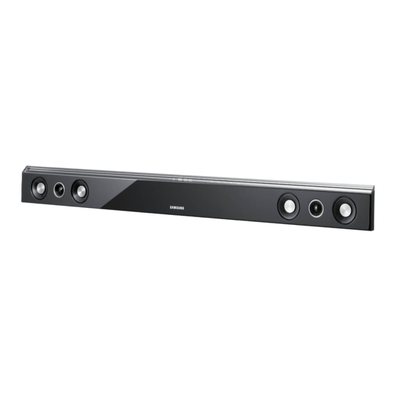 Samsung HW-D350 Manual Del Usuario