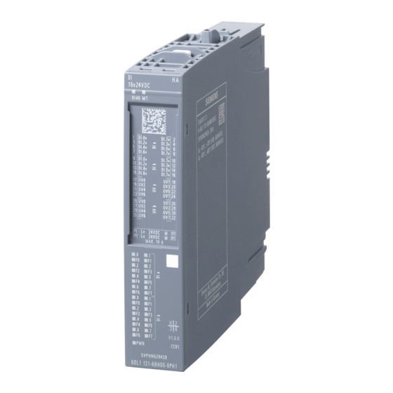 Siemens AI 16xI 2-wire HA Manual De Producto