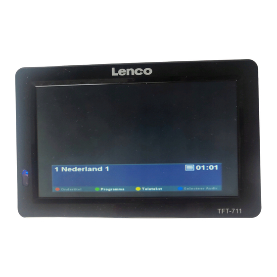 Lenco TAB-711 Manuales