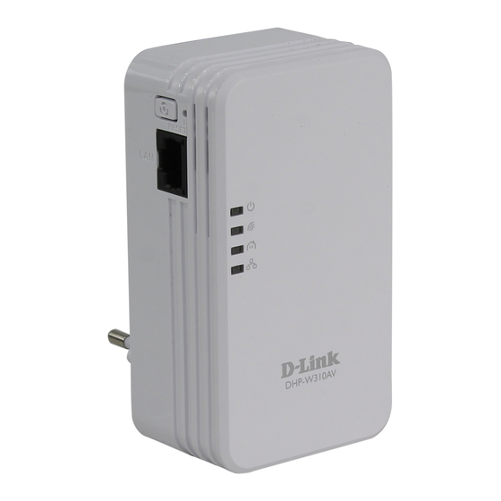 D-Link DHP-W310AV Guía De Instalación Rápida