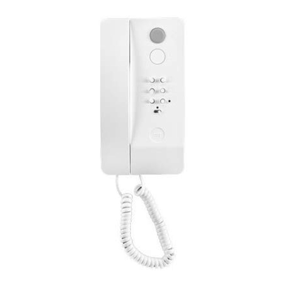 Bpt Agata C Manual Para El Instalador