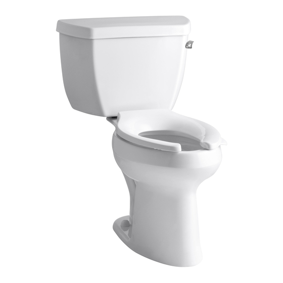 Kohler Highline Comfort Height K-3519 Manual Del Propietário