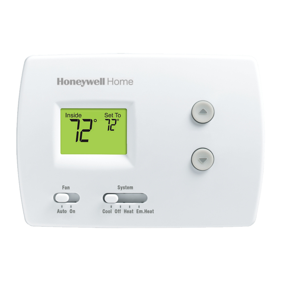 Honeywell PRO 3300 Serie Manuales