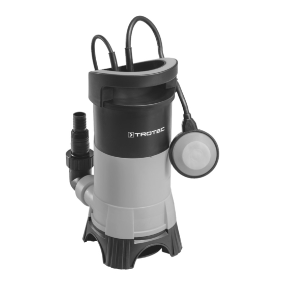 Trotec TWP 4025 E Manual De Instrucciones
