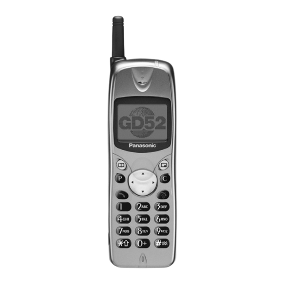 Panasonic EB-GD52 Manual De Instrucciones