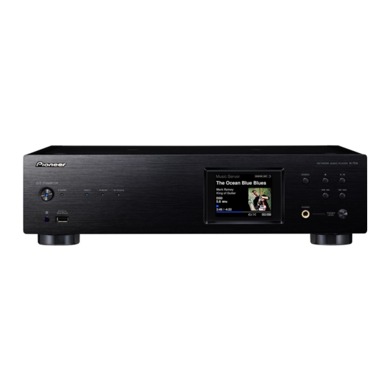 Pioneer N-70A-K/-S Manual De Instrucciones
