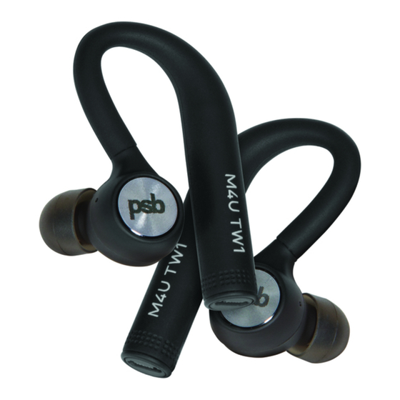 PSB Speakers M4U TW1 Manual Del Propietário